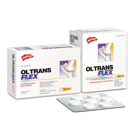 Ol-Trans Flex 70 Comprimidos Condroprotector - Hollidays
Ol-Trans Flex 70 Comprimidos Condroprotector - Hollidays